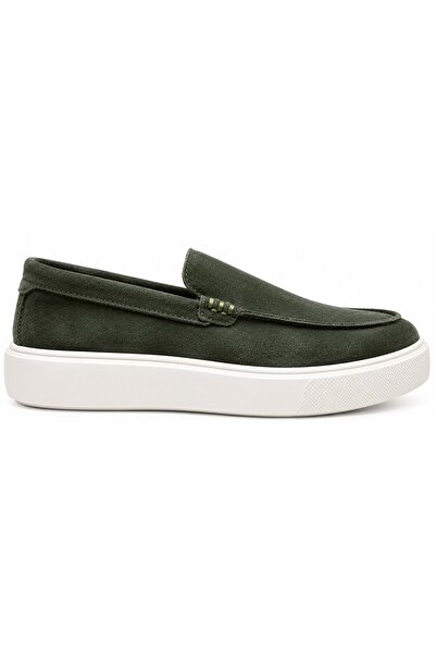 Lufian 111230309 Zayn Sneaker Men's Leather Shoes Khaki