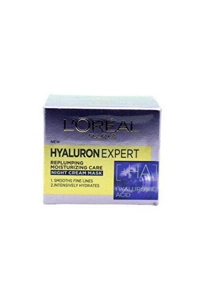 L'oreal كريم الوجه الليلي هيالورون إكسبرت 50 مل