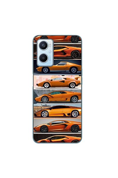 OEM Husa compatibila cu Oppo A96 4G Silicon Gel Tpu Model Masini Lamborghini