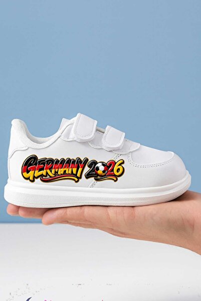 amazoondesing Germany Sportsman Printed Children's Sports Shoes Sneaker
