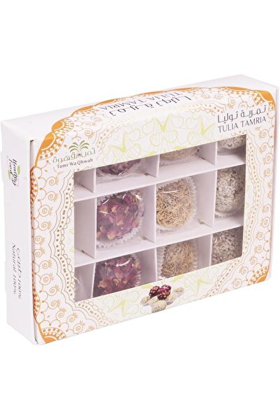 Tamr Wa Qhwah Tulia Tamria Gourmet Date Sweets with Nuts (12pcs)