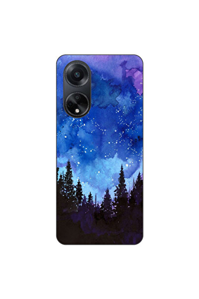 OEM Husa compatibila cu Oppo A98 5G Silicon Gel Tpu Model Night Forest