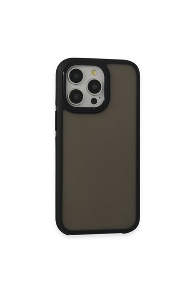 TakÇalıştır Harvel Cover Compatible with Apple iPhone 13 Pro Max - Black