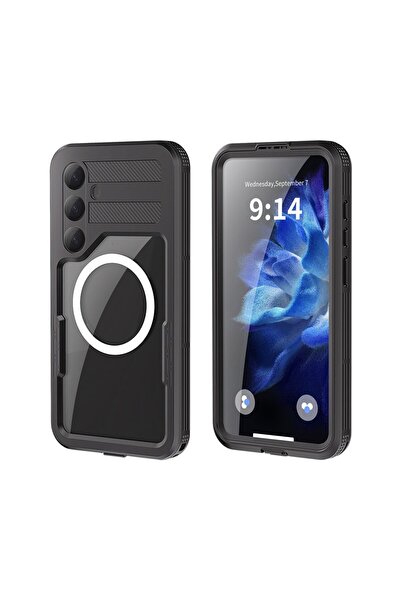 sscase REDPEPPER IP68 Waterproof Magnetic Σκληρή Θήκη Black (Samsung Galaxy S...