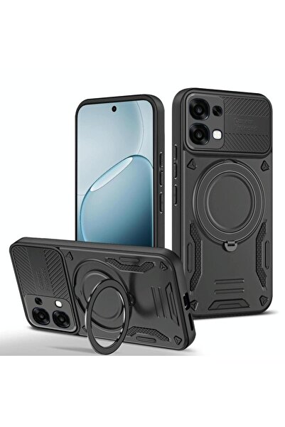 sscase Armor MagSafe Σκληρή Θήκη με Δαχτυλίδι Black (Oppo A6 Pro 4G/5G)
