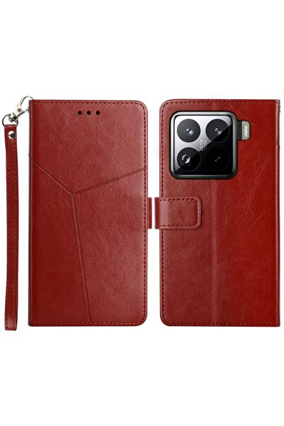 sscase Y-shaped Θήκη Πορτοφόλι Brown (Xiaomi 15 5G)