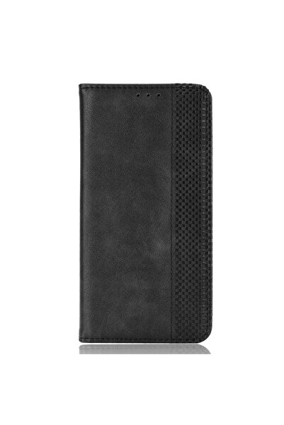 sscase Retro Θήκη Βιβλίο Black (Nothing Phone (3a) Pro)