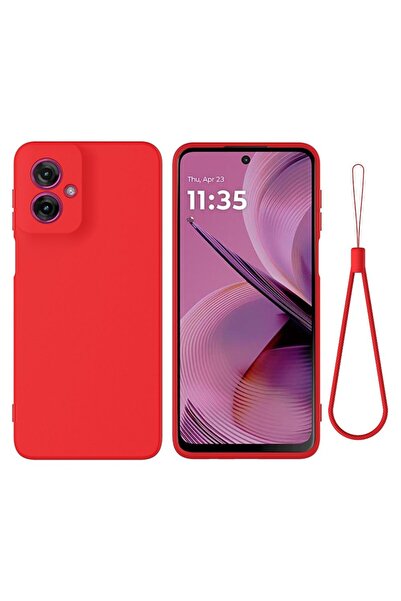 sscase Solid Color Θήκη Σιλικόνης Red (Motorola Moto G55 5G)