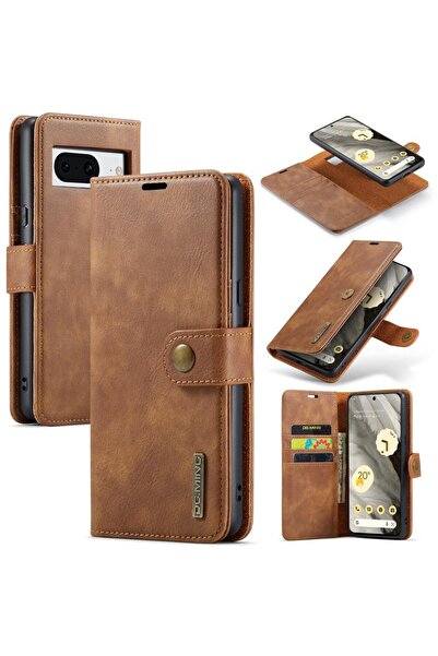 sscase DG.MING Αποσπώμενη Θήκη Πορτοφόλι Brown (Google Pixel 8 5G)