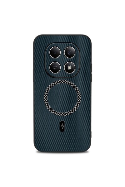 sscase Triangle Texture Magsafe Σκληρή Θήκη Green/Blue (Xiaomi Redmi Note 15 4G)