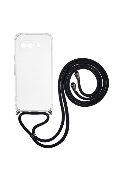 sscase TPU Θήκη Σιλικόνης με Λουράκι Transparent (Google Pixel 9a 5G)