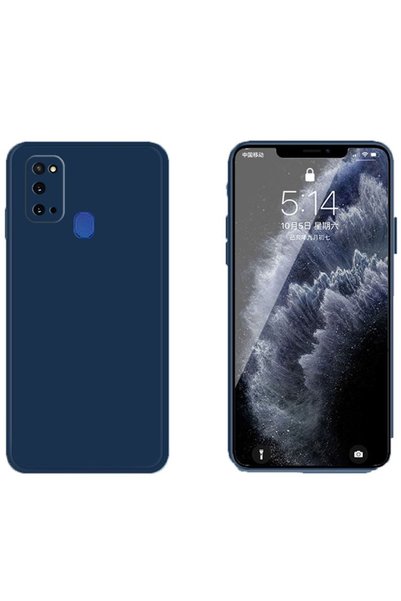sscase Smooth Θήκη Σιλικόνης Blue (Samsung Galaxy A21s)
