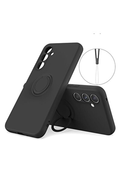 sscase Candy Θήκη Σιλικόνης με Δαχτυλίδι Black (Samsung Galaxy A26 5G)
