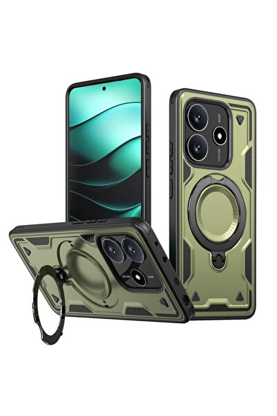 sscase MagSafe Military Protection Σκληρή Θήκη Olive Green (Xiaomi Redmi Note...
