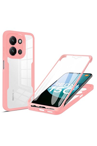 sscase 360 Degrees Coverage Σκληρή Θήκη Pink (Xiaomi Redmi 15C 4G-5G / Poco C...