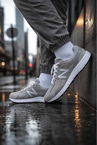 New Balance Lifestyle M480561 Gray Shock Absorbing Sole Casual Sports Shoes