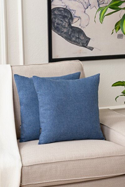 TOSHE GÖK MAVİ 45x45 CM KIRLENT KILIFI 10 ADET