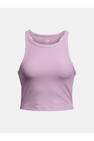 Under Armour Tílko Meridian Rib Crop Tank-PPL