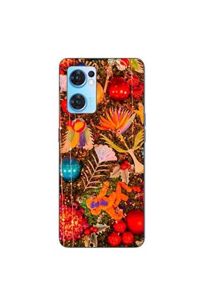 OEM Husa compatibila cu Oppo Reno7 5G Silicon Gel Tpu Model Craciun Decor Bra...