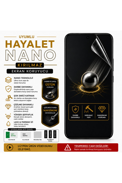 Astakos Vivo Y35 Plus Compatible Matte Ghost Nano Unbreakable Shock Absorbing...