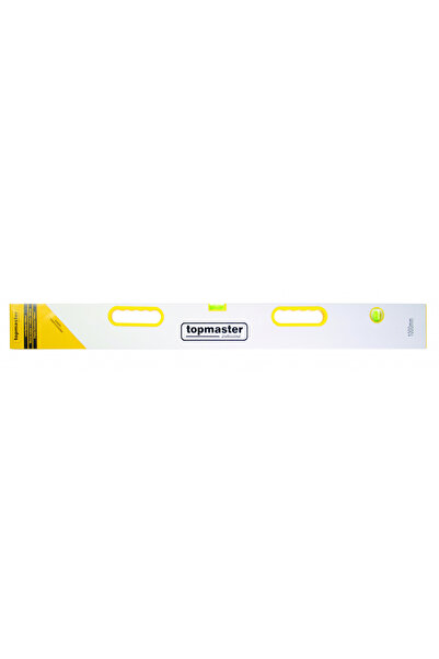 Top Master Pro Aluminum straightedge with handles and level 1500mm TMP
