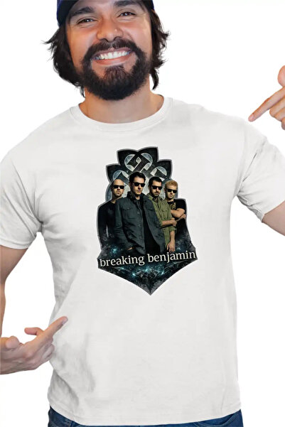 OEM Ανδρικό T-shirt Breaking Benjamin Ροκ