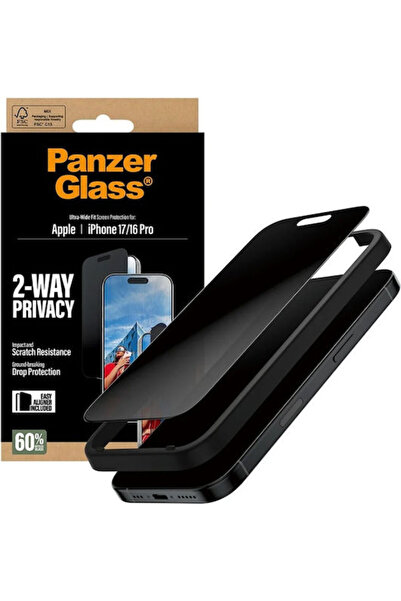 Panzer Glass PanzerGlass Υπερευρεία Εφαρμογή Εύκολη Ευθυγράμμιση Σκληρυμένο Γ...