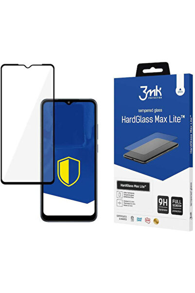 3MK HardGlass Max Lite Σκληρυμένο Γυαλί Μαύρο (Poco C50)
