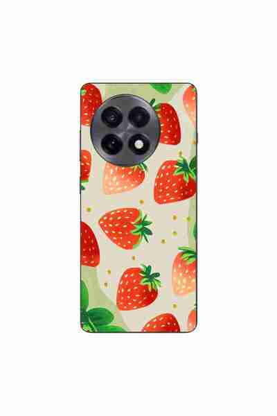 OEM Husa compatibila cu OnePlus 13R Silicon Gel Tpu Model Capsuni Pattern