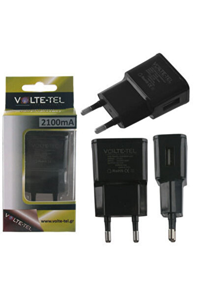 Other Φορτιστής Volte-Tel Χωρίς Καλώδιο με Θύρα USB-A Μαύρο (Vtu21)
