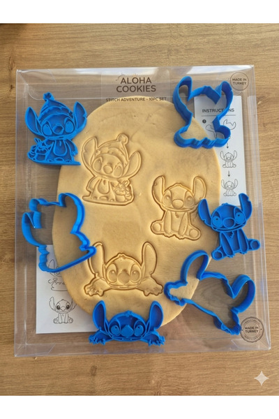 Stitch Kurabiye Kalıbı