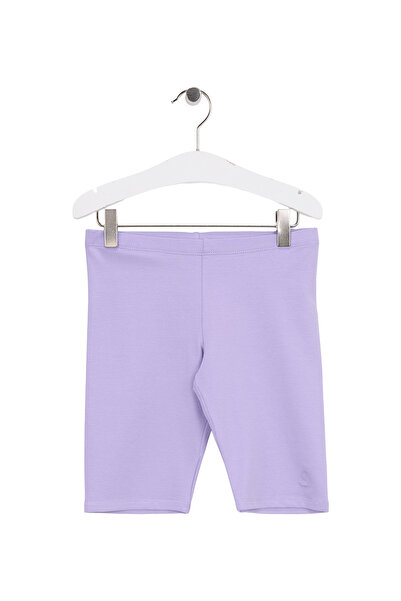 United Colors of Benetton Lila Kız Çocuk Simli Tayt 3MT1C901D