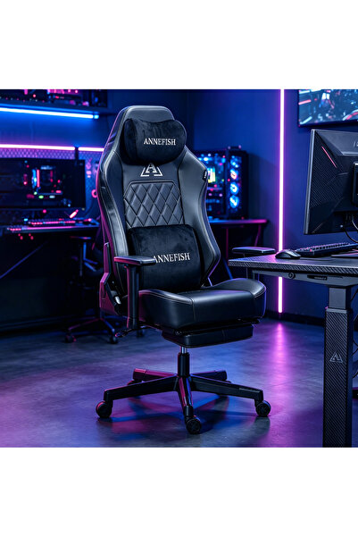 VariFurnx Video Gaming Chair 145° Reclining Racing Ergonomic Office Chair wit...
