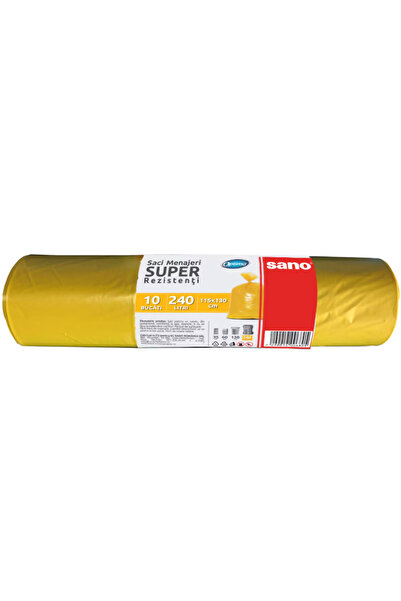 Sano Saci menajeri Sano Optima Super 240 L Galbeni