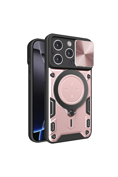 OEM Калъф за iPhone 16 Pro Max, Южно небе, Защита, розово злато