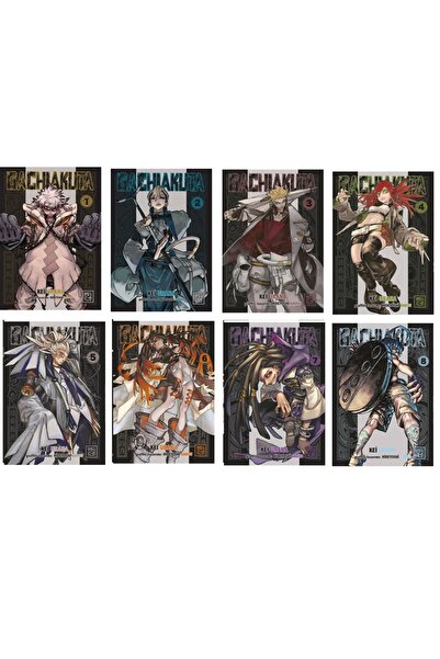 Destek Yayınları Gachiakuta 8 Manga Set ( 1-2-3-4-5-6-7-8. Ciltler )