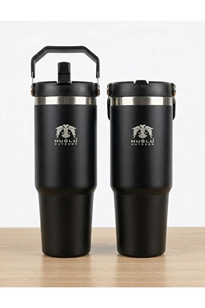 Huğlu 7177 ÇELİK TERMOS 900 ML PİPETLİ