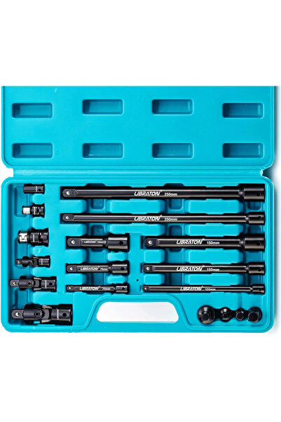 Libratone Extensii negre pentru tuburi organizate, aranjate pe tavă de sertar...