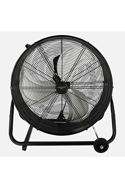 Moli Sanayi Tipi Yer Vantilatörü 250W Siyah