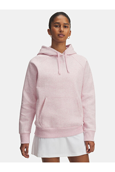 Under Armour Hanorac de damă UA Rival Fleece Hoodie-PNK