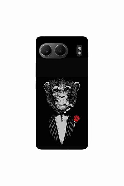 OEM Husa compatibila cu OnePlus Nord 4 Silicon Gel Tpu Model Cigar Monkey