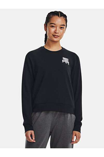 Under Armour Mikina UA Rival Terry Graphic Crew-BLK