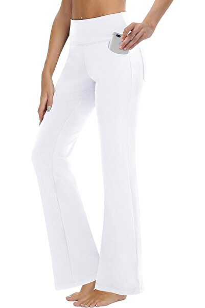 Other ZIRUU Women's Bootcut Yoga Leggings, High Waist, Flared Exercise Pants ...