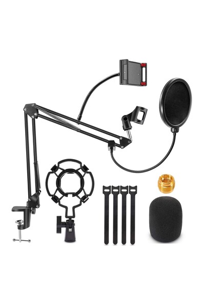 DARO Set stativ microfon NB-35 aluminiu cu accesorii