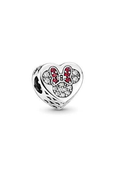 MakeWell Minnie Mouse Heart Steel Charm