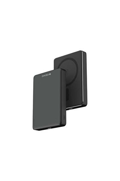 Dviced Power Bank Ultrathin DV400005, Încărcare wireless, 15W, 10000mAh, Negru
