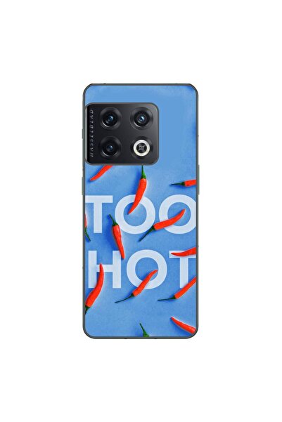OEM Husa compatibila cu OnePlus 10 Pro Silicon Gel Tpu Model Mesaj Too Hot