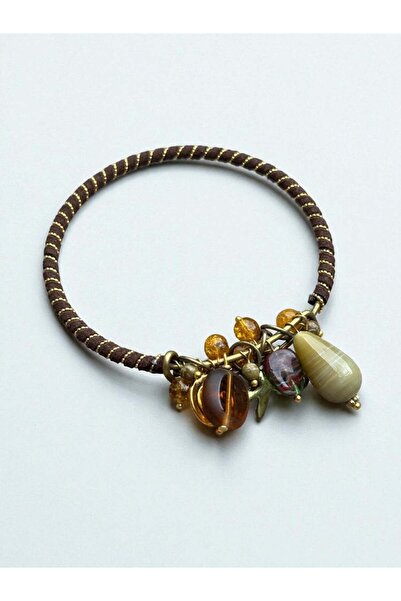 Bozhi Necklace Glass Beads Stylish Gift