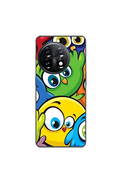 OEM Husa compatibila cu OnePlus 12R Silicon Gel Tpu Model Bufnite Colorate