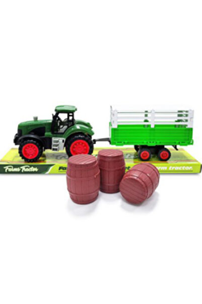 PlayFun Tractor Remorca Cu Butaoie 6511110055537